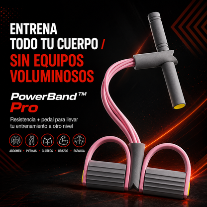 PowerBand™ Pro — Bandas de Resistencia con Pedal
