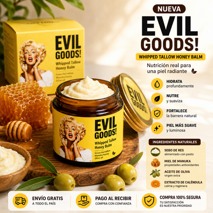 ✨ Evil Goods Whipped Tallow Honey Balm