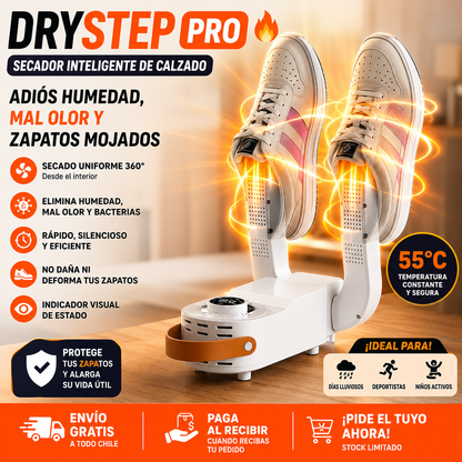 DryStep Pro - Secador de zapatos inteligente